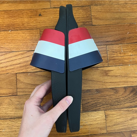 Moncler Basile Slides Size IT 43 Multicolor Sandals *SEE DESCRIPTION* - Picture 13 of 13